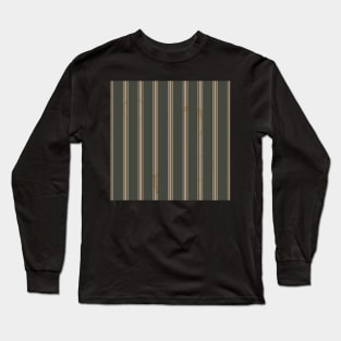 Tea Tinted Pinstripes Long Sleeve T-Shirt